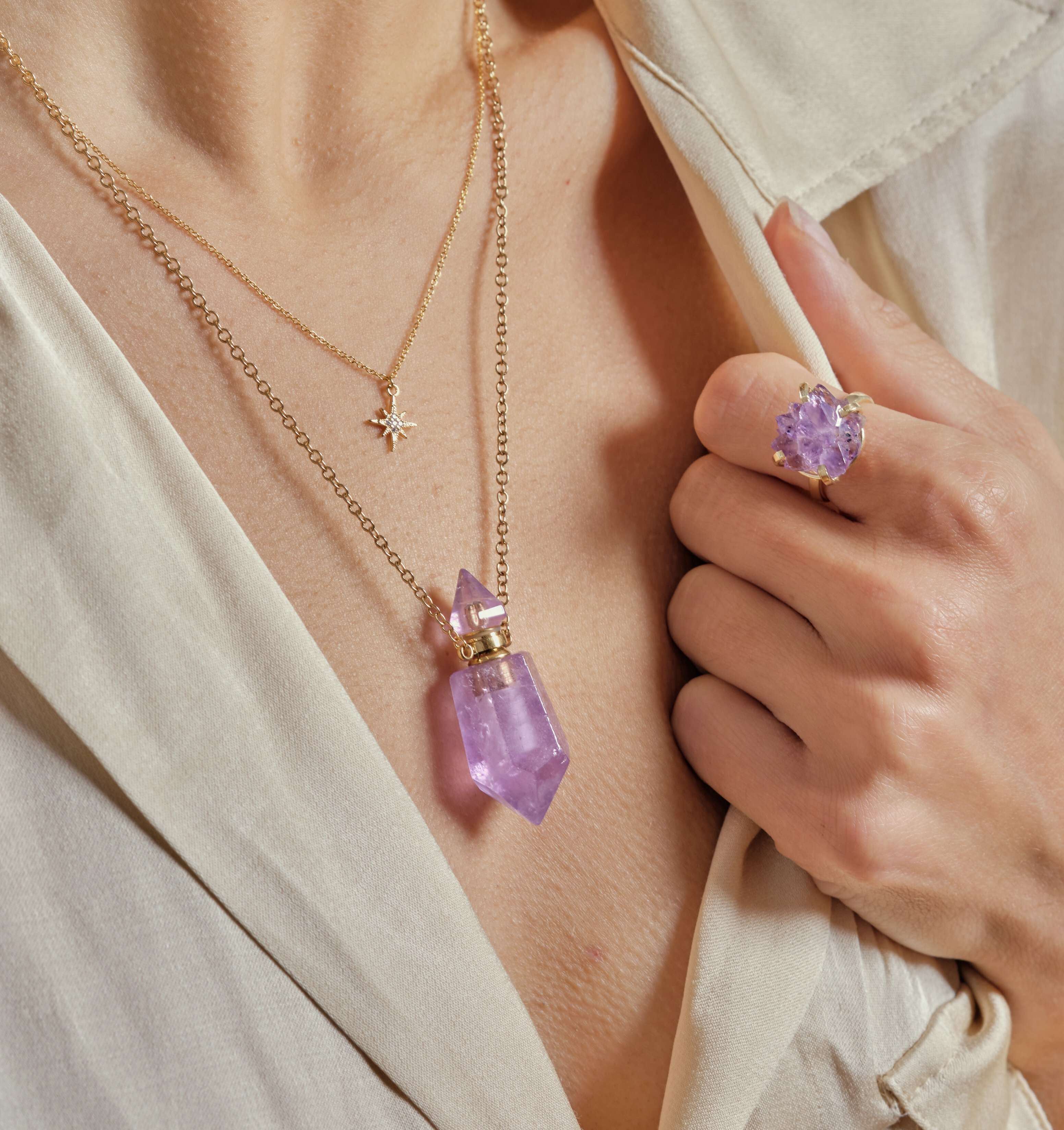 Crystal Jewelry made with a touch of magic