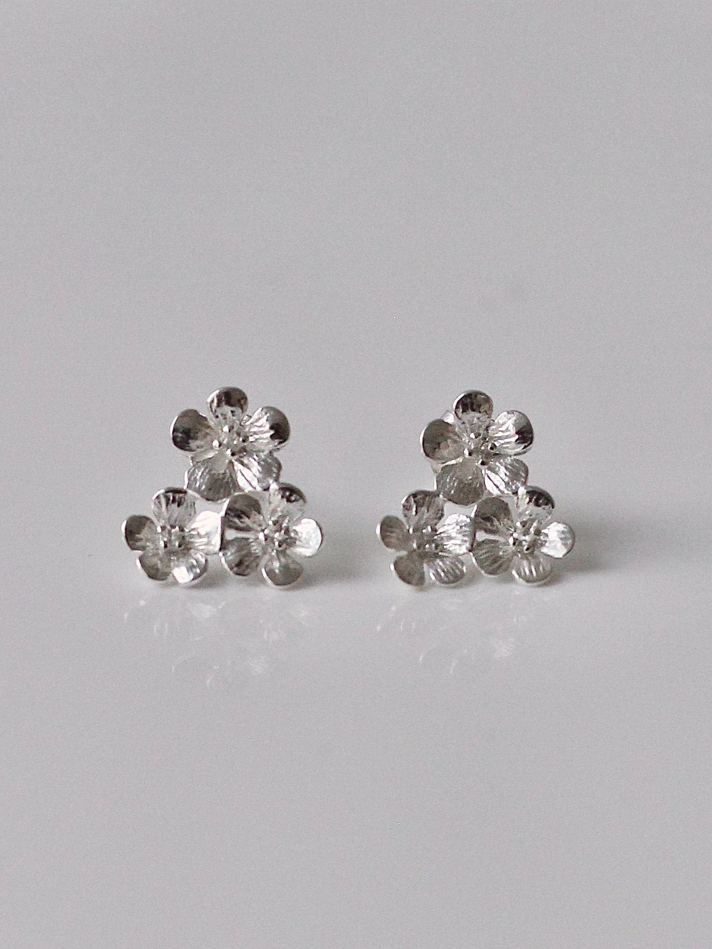 Blossom trio studs