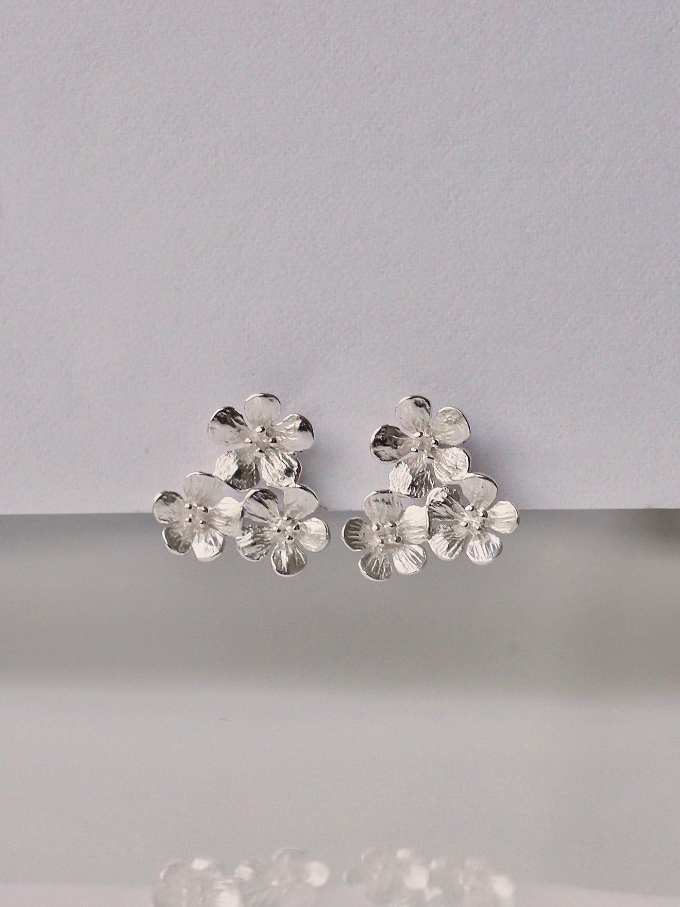 Blossom trio studs