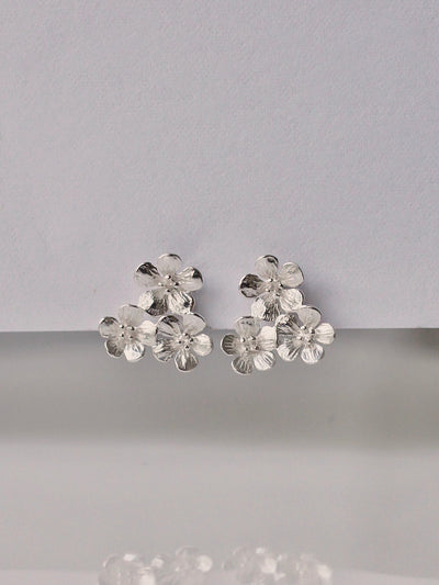 Blossom trio studs