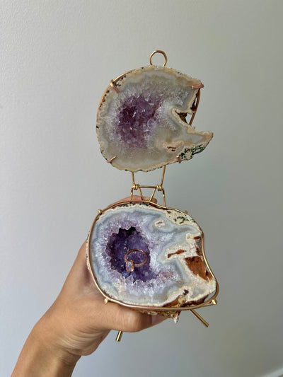 Amethyst Geode box
