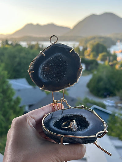 Geode box blue