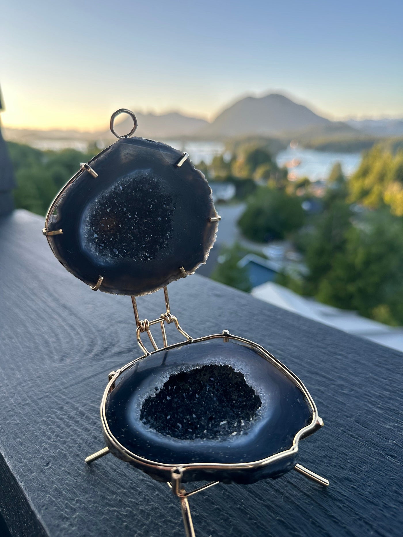 Geode box blue