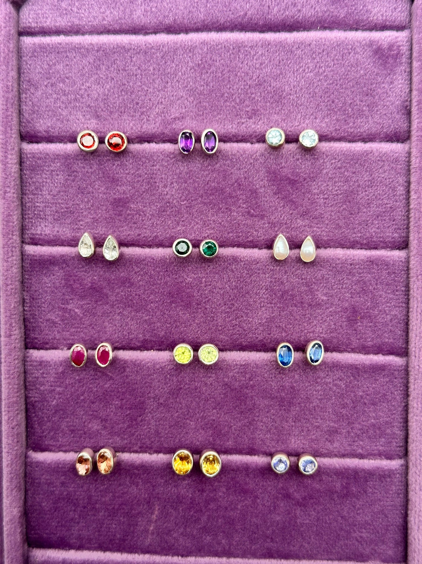Birth Stone Studs