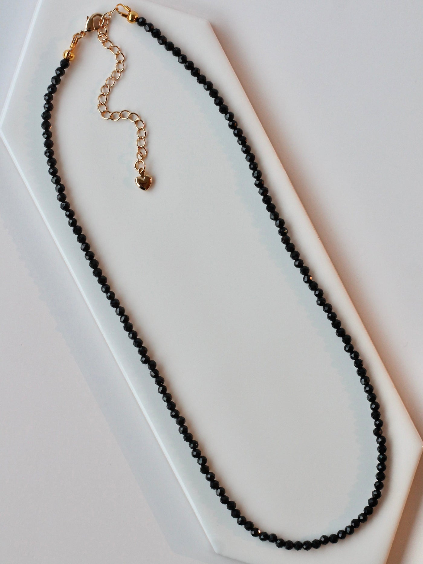 Black tourmaline necklace