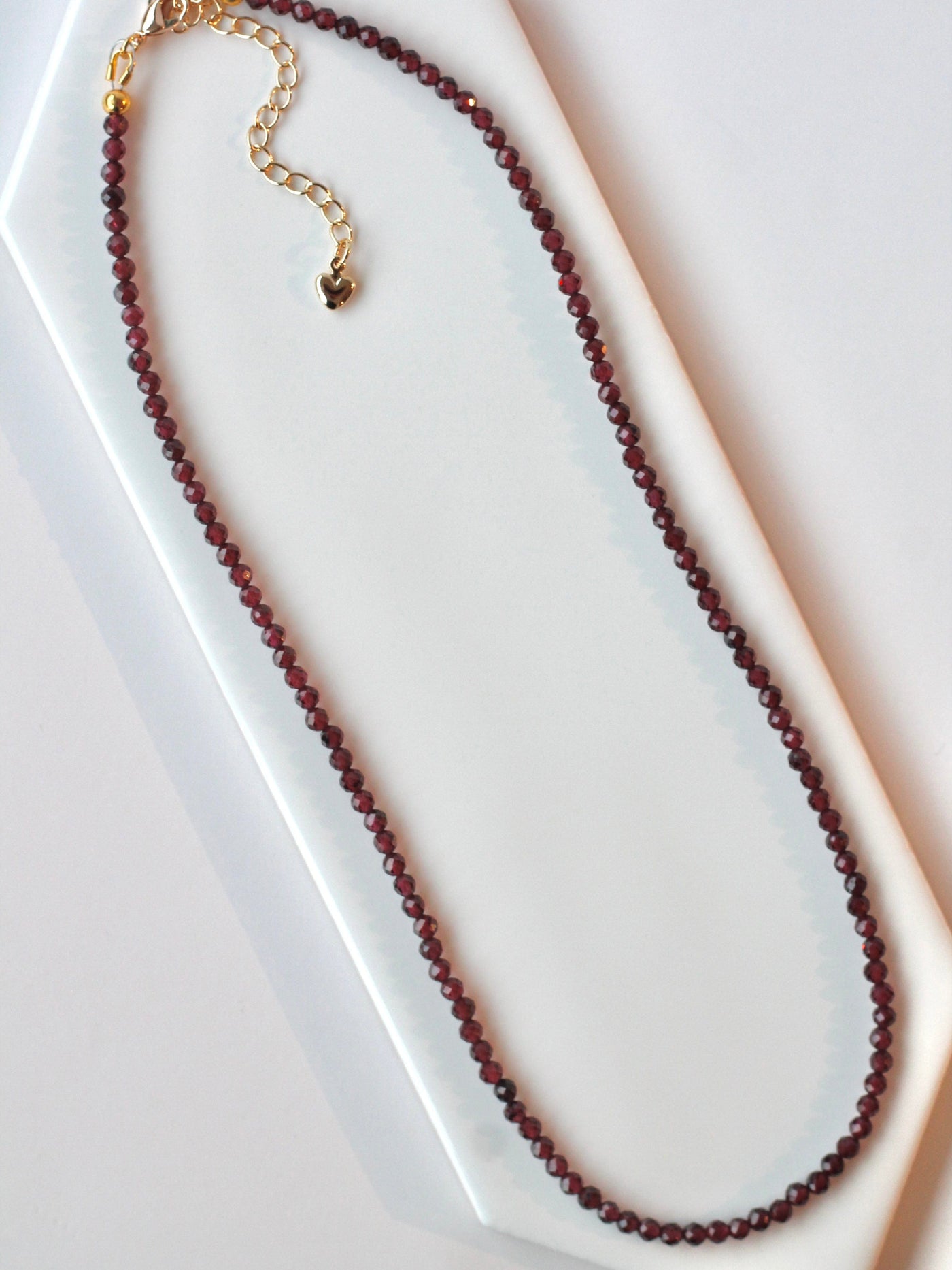 Garnet necklace