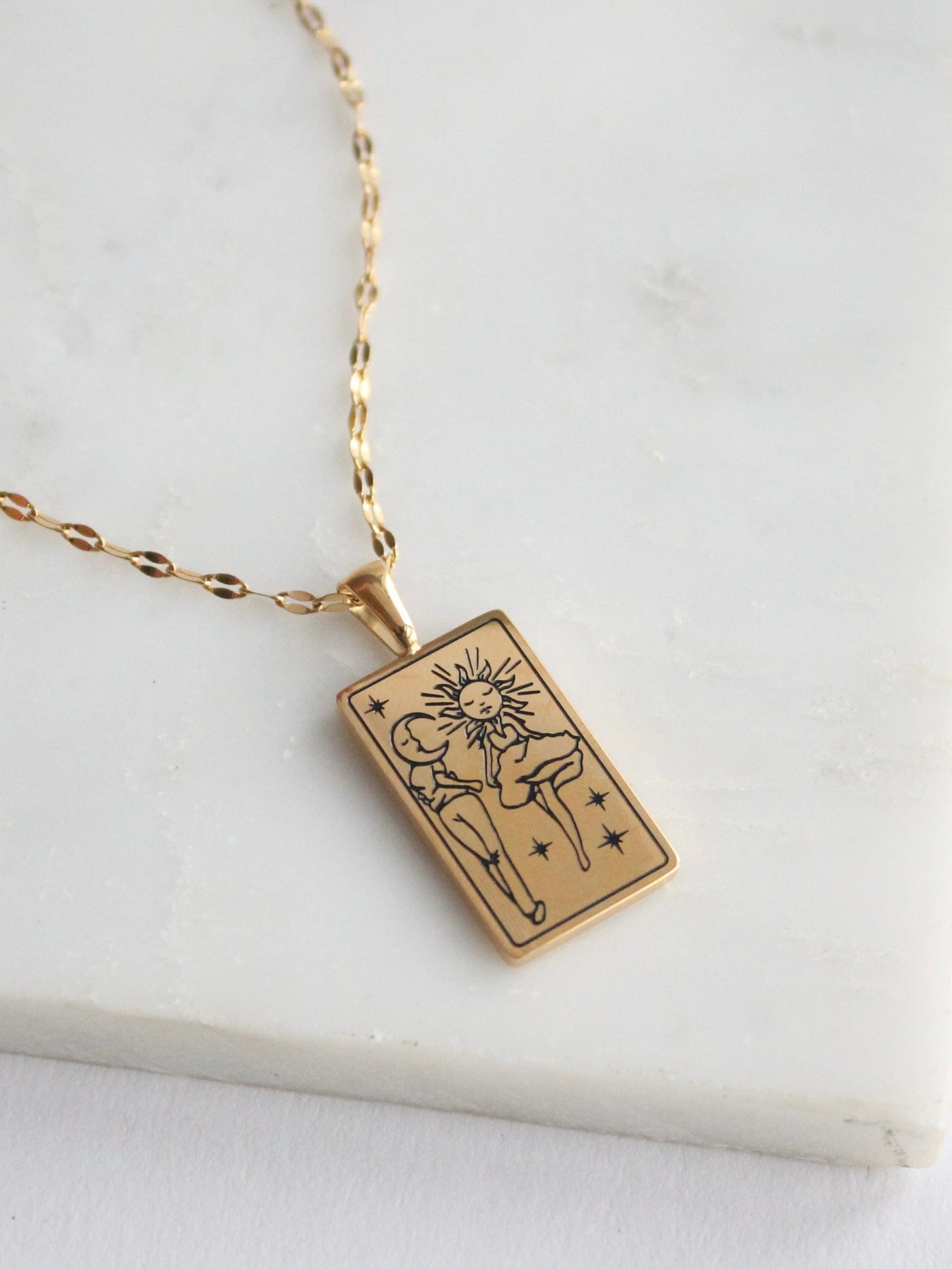 Starcrossed Lovers token necklace