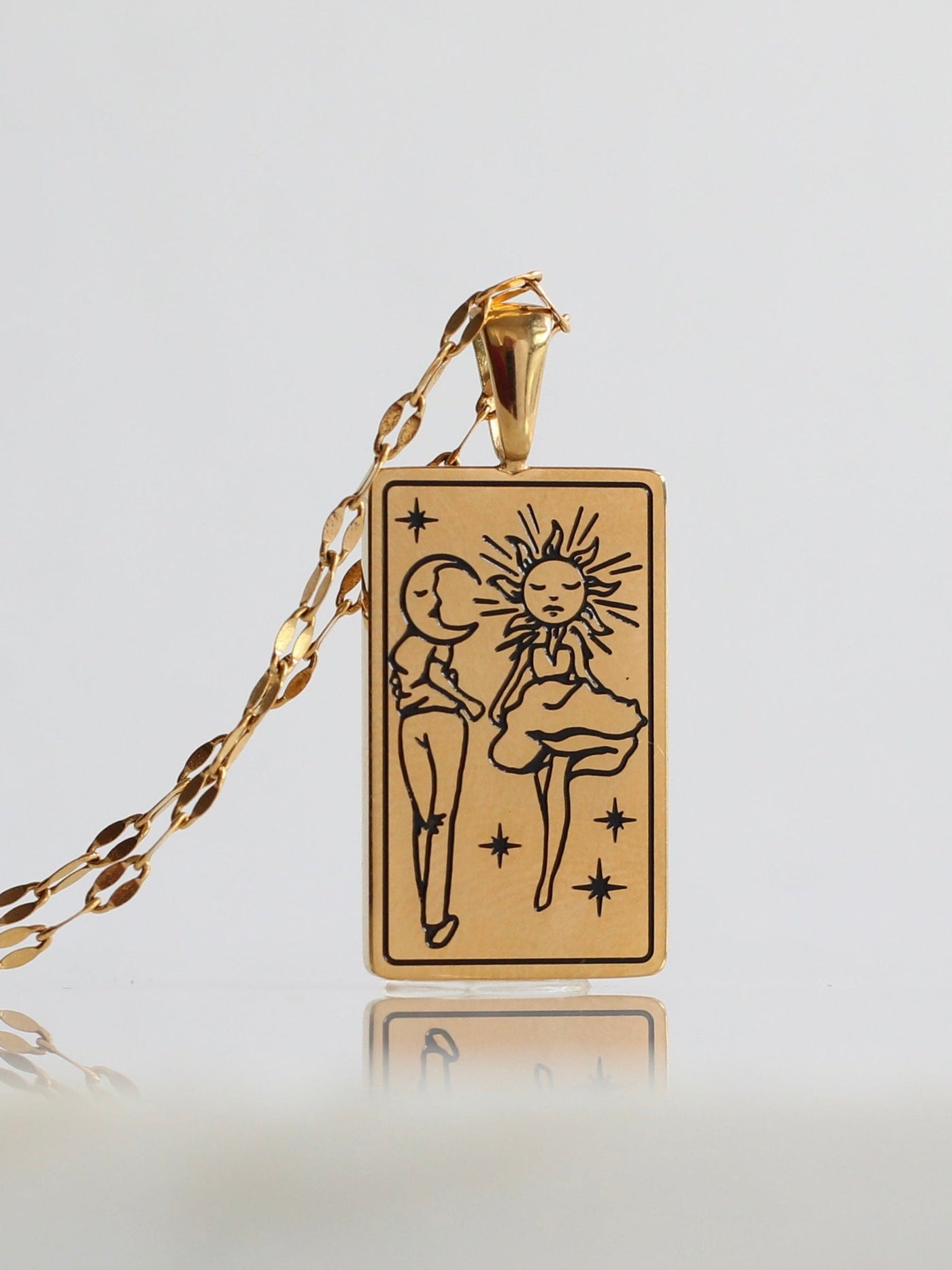 Starcrossed Lovers token necklace