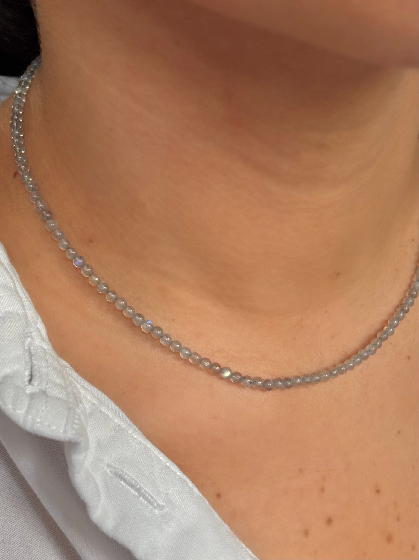 Labradorite necklace