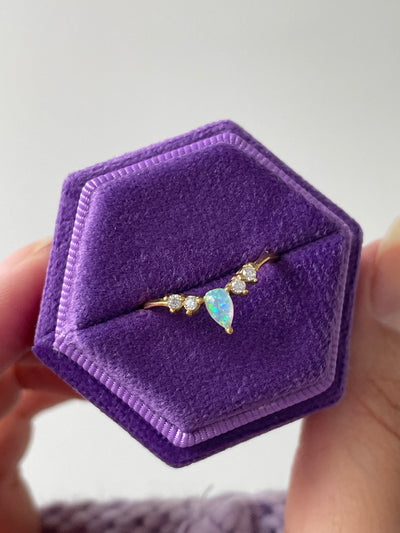 Monarch Opal ring