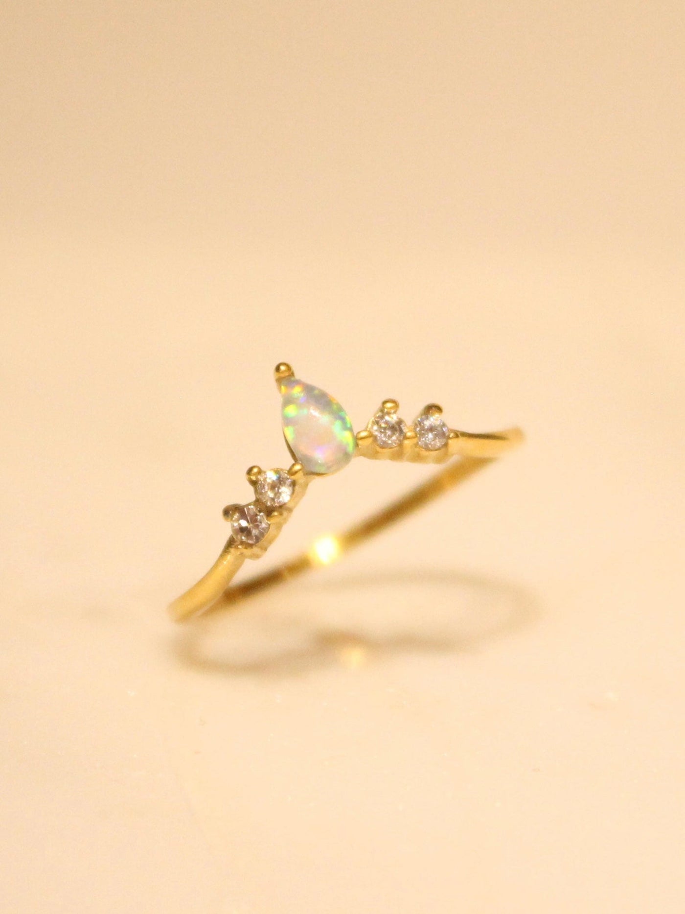 Monarch Opal ring