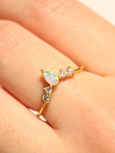 Monarch Opal ring