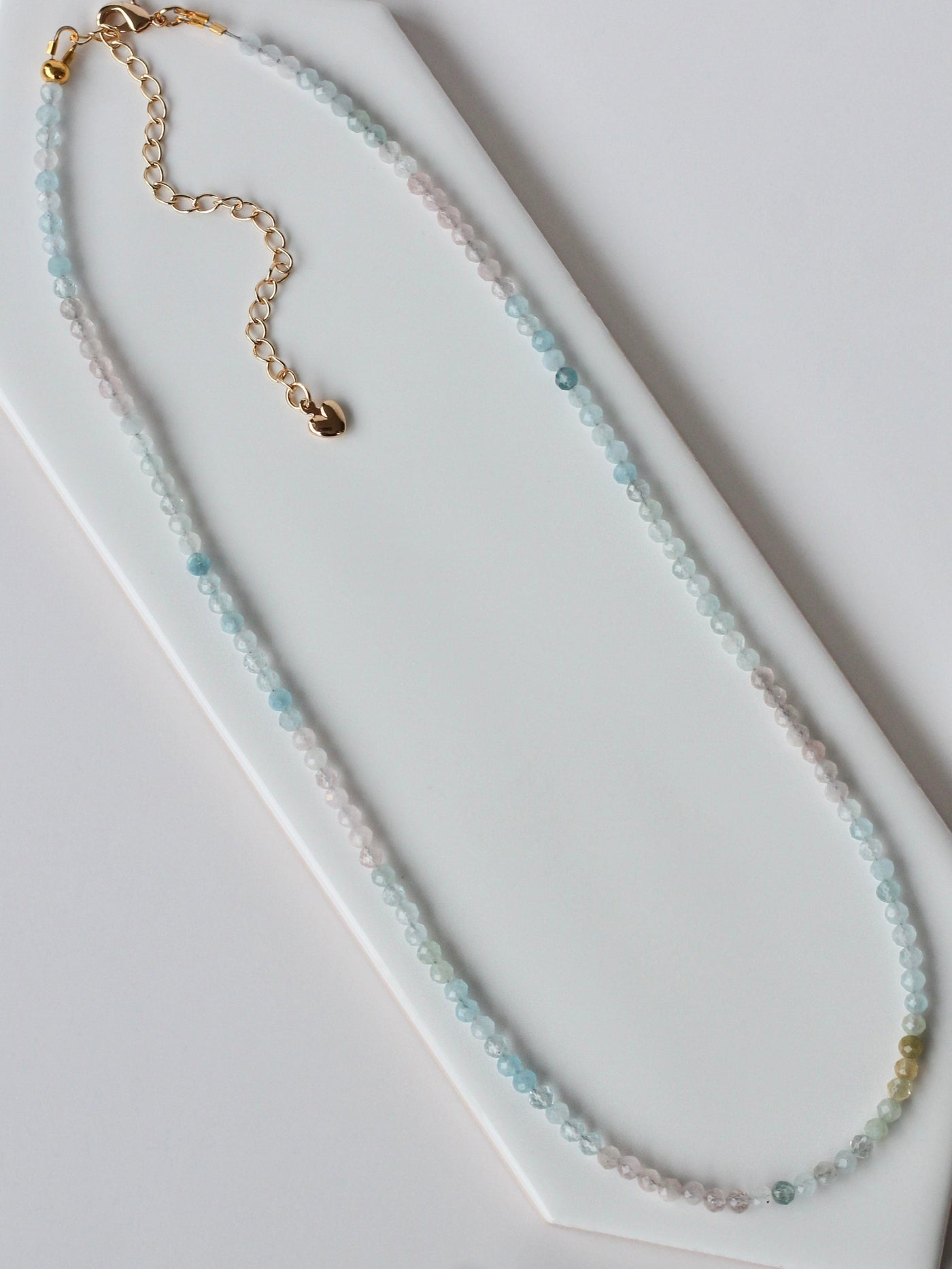 Morganite necklace