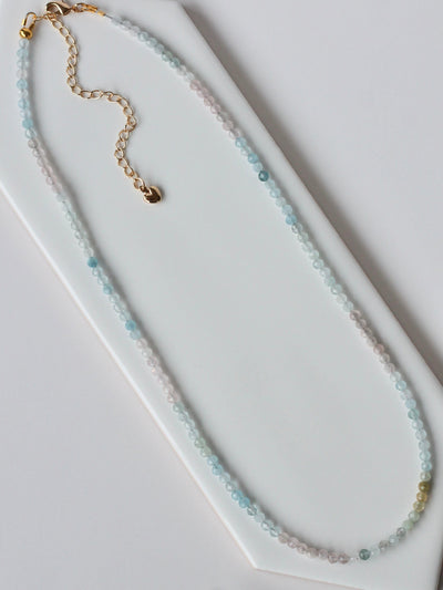 Morganite necklace