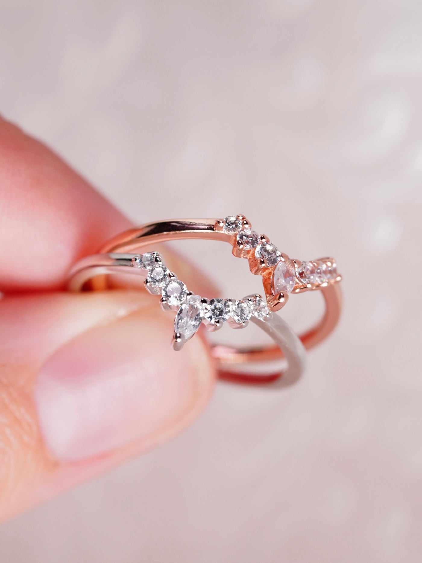 Sweetheart Stacker Ring