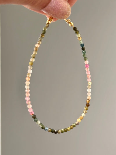 Gem stacking bracelet