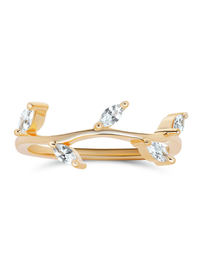 Crystal Branch Ring