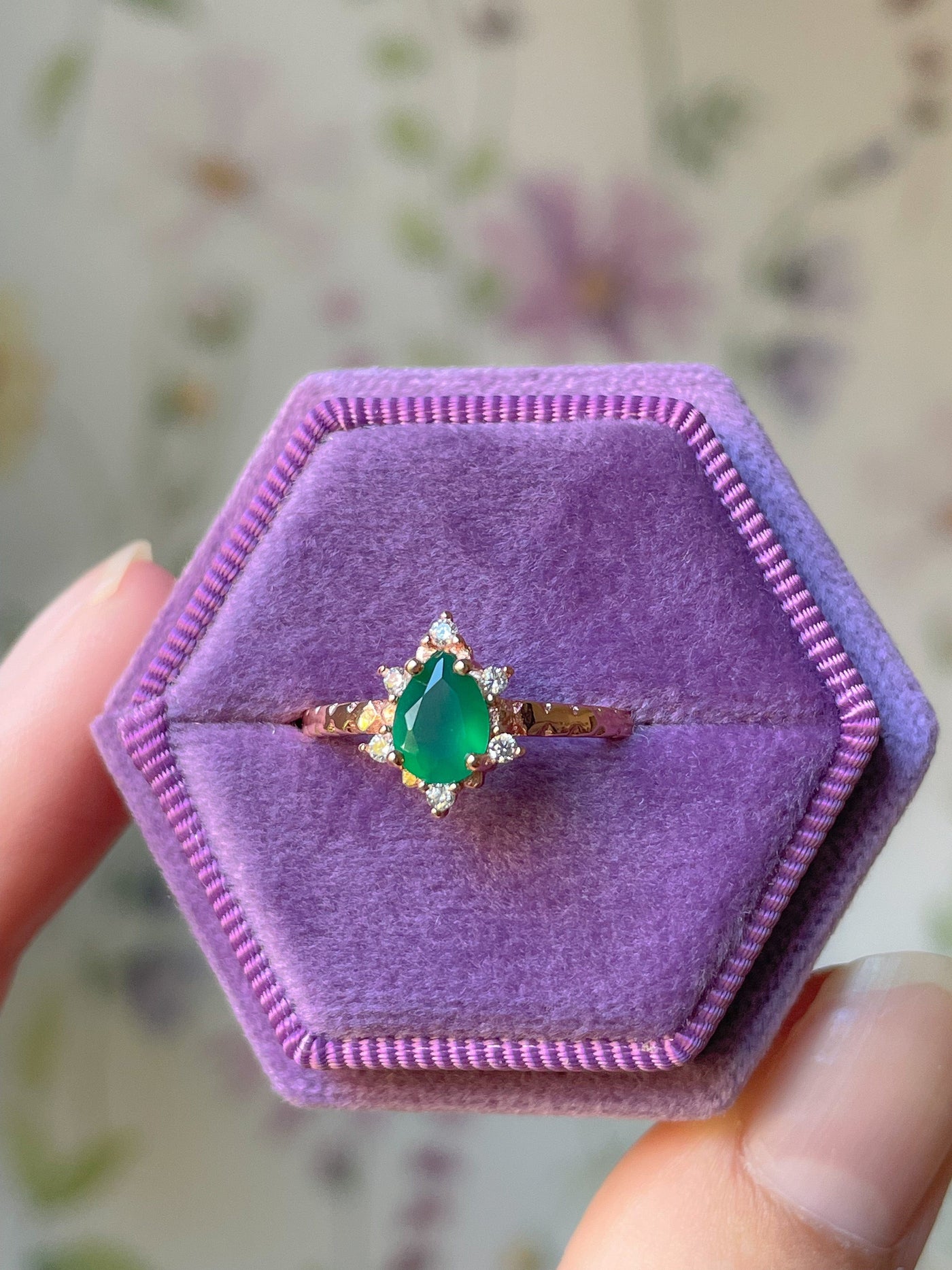 Green onyx stardew ring