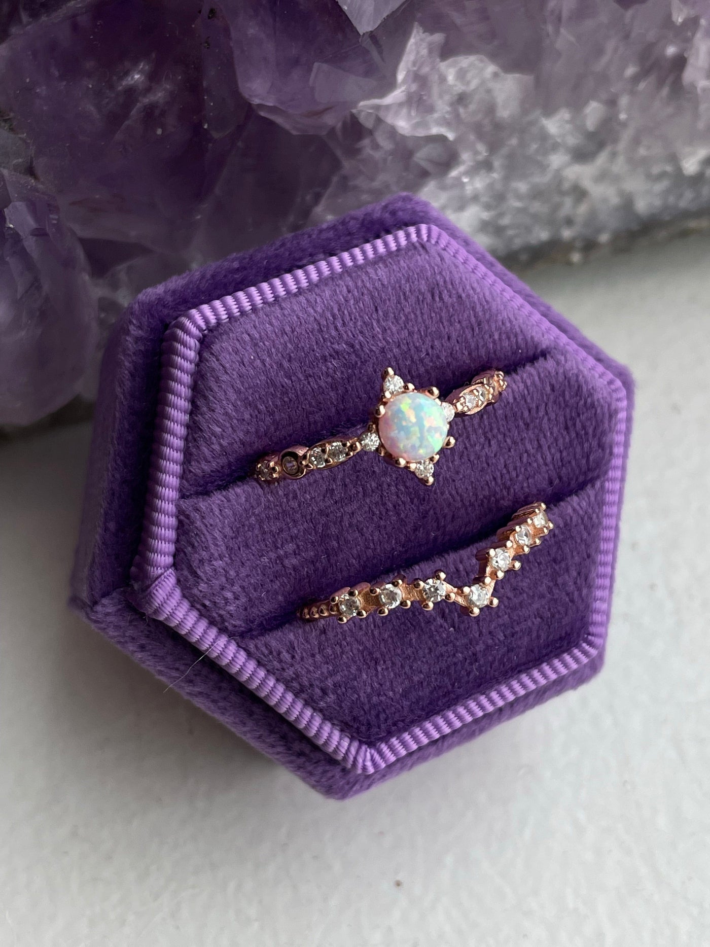 Diamante Stacker Ring