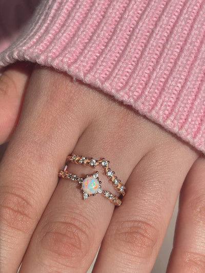 Diamante Stacker Ring