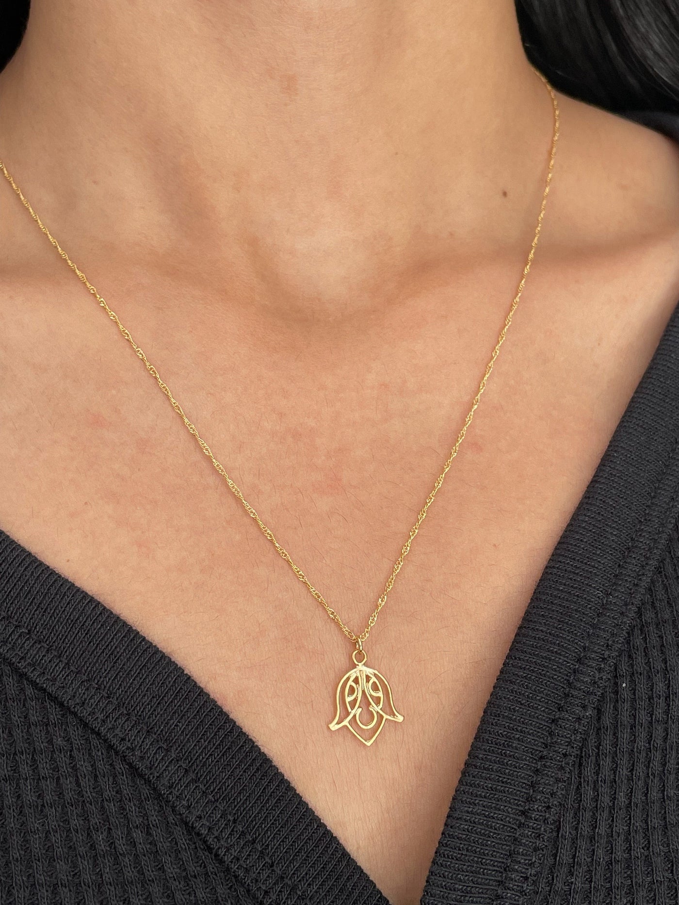 Lotus Necklace