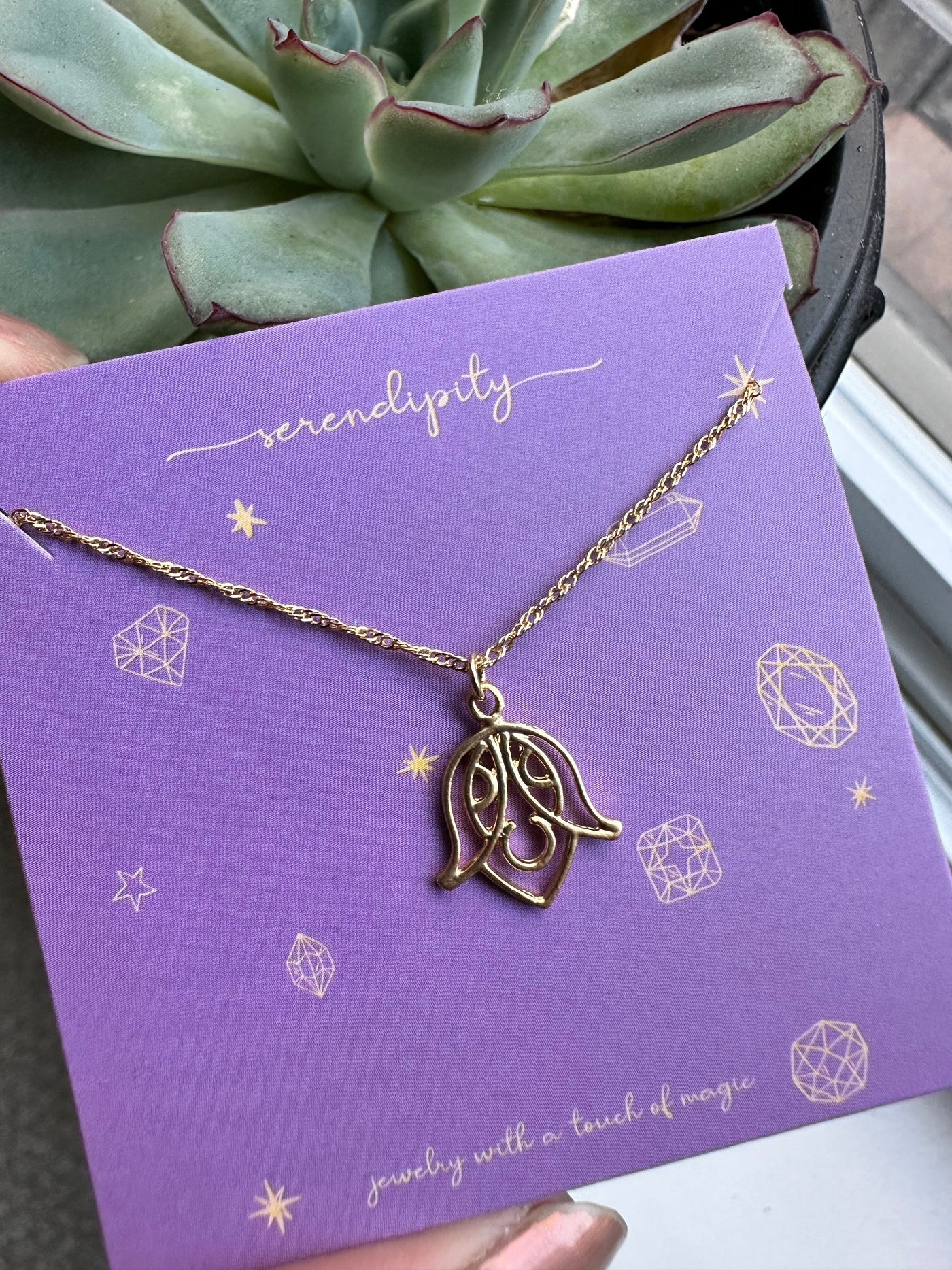 Lotus Necklace