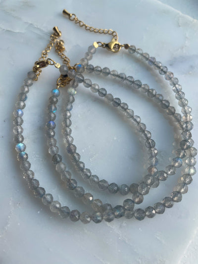 Labradorite Gemstone Bracelet