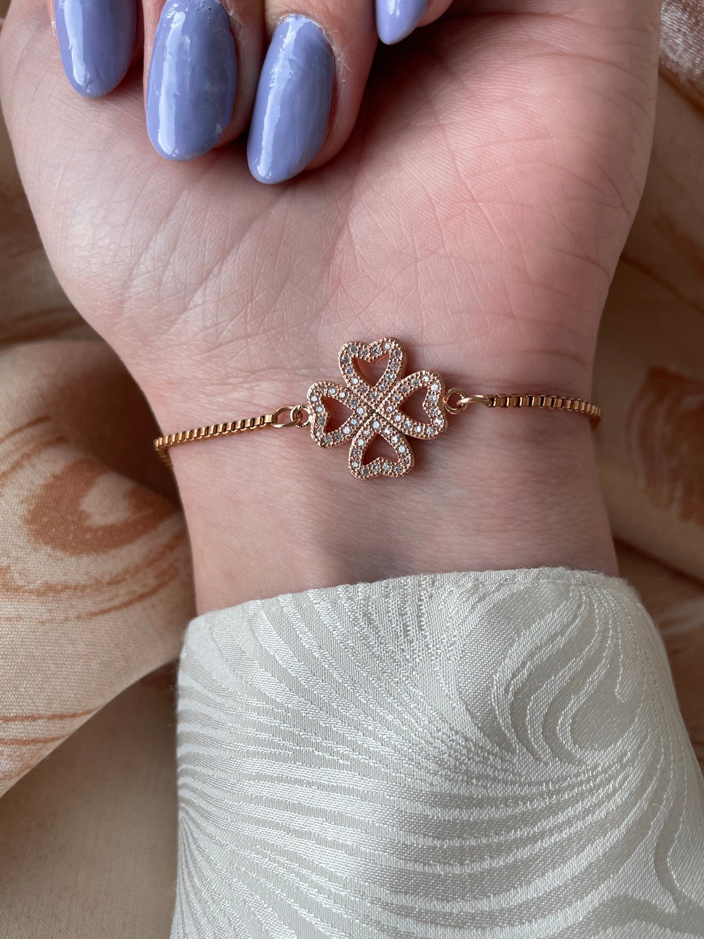 Four Leaf Clover Bracelet